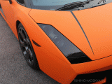 Автомобильный матовый винил оранжевого цвета